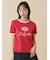 【UVカット】エンブレムリンガーTシャツ