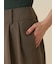 シンプルタックパンツ