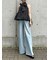 【Kuroki denim】ハイライズワイドデニム