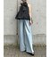 【Kuroki denim】ハイライズワイドデニム