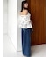 【Kuroki denim】ハイライズワイドデニム