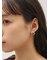 ニュアンスハートピアス
