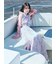 【販路限定サイズあり】Sustainableフリルプリーツワンピース