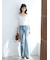 【STYLE UP PANTS】フレアデニム