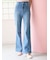 【STYLE UP PANTS】フレアデニム
