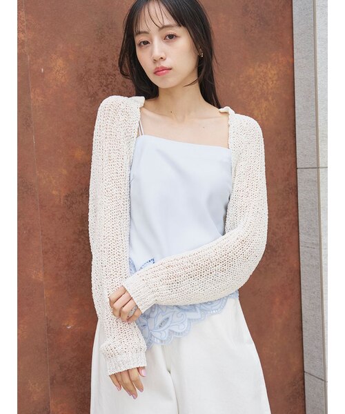 メッシュショートボレロ｜スナイデルの通販｜&mall（アンドモール