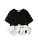 【USAGI ONLINE/ZOZOTOWN限定】リボンドッキングTシャツ