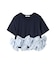 【USAGI ONLINE/ZOZOTOWN限定】リボンドッキングTシャツ