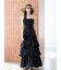 ティアードドッキングカットベアワンピース