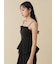 ペプラムタックビスチェ