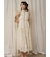 レースギャザーワンピース
