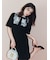 【WEB限定】フレンチリボンレースカラードレス