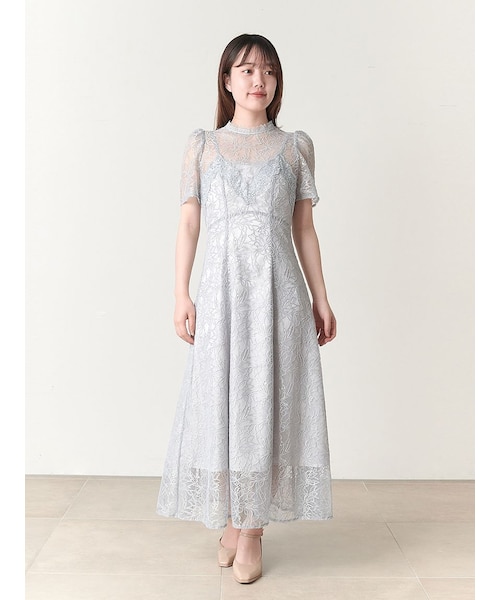 シャイニーレースドレス｜スナイデルの通販｜&mall（アンドモール