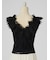 フリルカラーカットレースTOPS