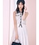 ニットベスト×ティアードスカートセット