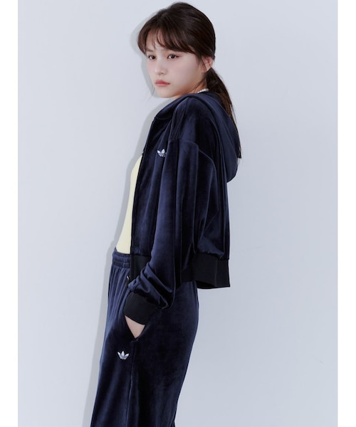 adidas Originals】ESS VELOUR PANT /エッセンシャルズ ベロアパンツ