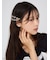 【クロミ】ビジューヘアピン