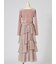 【WEB限定】カシュクールベロアドッキングワンピース