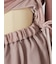 【WEB限定】カシュクールベロアドッキングワンピース