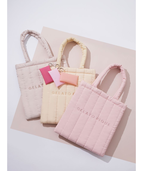 gelato pique キルティングマザーズバッグ　新品未使用 PIQUEキルティングママバッグ | ジェラート ピケ(gelato pique