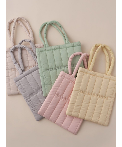 gelato pique キルティングマザーズバッグ　新品未使用 gelato pique トートバッグ 「ONLINE限定」キルティングトート