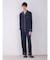 【HOMME】パイピングロングパンツ