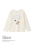 【PEANUTS】【KIDS】SNOOPY×BEAR ワンポイントロンT