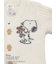 【PEANUTS】【KIDS】SNOOPY×BEAR ジャガードカーディガン