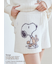 【PEANUTS】【ONLINE限定】SNOOPY×BEAR ジャガードショートパンツ