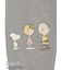 【PEANUTS】【HOMME】裏毛ロングパンツ