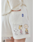 【PEANUTS】【ONLINE限定カラーあり】裏毛ショートパンツ