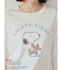 【PEANUTS】SNOOPY×BEAR ワンポイントロンT