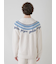 【HOMME】パウダーラインロゴジャガードカーディガン