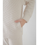 【HOMME】パウダーラインロゴジャガードカーディガン