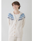 【HOMME】パウダーラインロゴジャガードカーディガン
