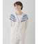 【HOMME】パウダーラインロゴジャガードカーディガン