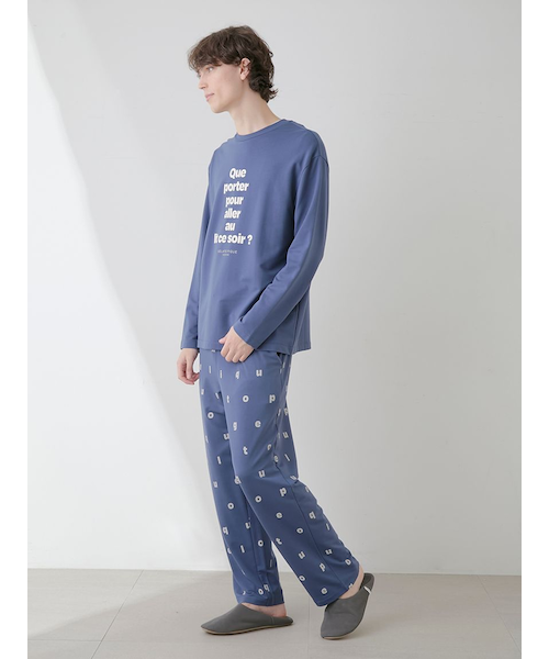 HOMME】ホットファブリックインレイロングパンツ｜ジェラート