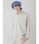 【HOMME】ハートワッペンレギュラーカラーシャツ