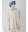【HOMME】ハートワッペンレギュラーカラーシャツ