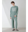 【HOMME】エアモコピケロゴジャガードロングパンツ