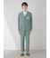 【HOMME】エアモコピケロゴジャガードロングパンツ
