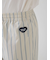 【HOMME】ハートワッペンロングパンツ