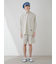 【HOMME】ハートワッペンハーフパンツ