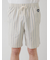 【HOMME】ハートワッペンハーフパンツ