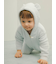 【限定カラーあり】【BABY】パウダーベアロンパース