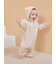 【限定カラーあり】【BABY】パウダーベアロンパース