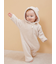 【限定カラーあり】【BABY】パウダーベアロンパース