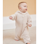 【限定カラーあり】【BABY】パウダーベアロンパース