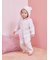 【限定カラーあり】【BABY】パウダーベアロンパース