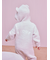 【限定カラーあり】【BABY】パウダーベアロンパース